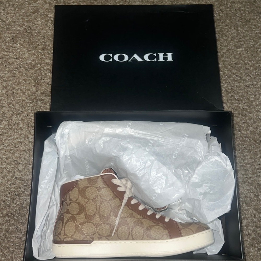 Coach original signature Clip High Top shoes